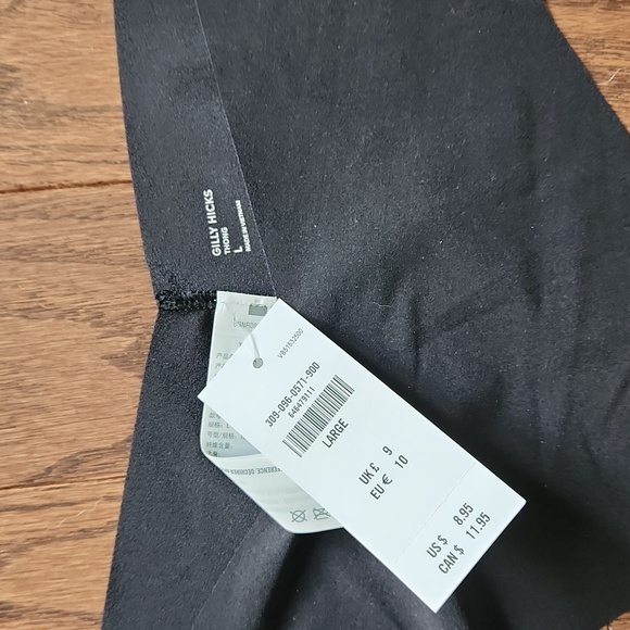 BNWT Black Thong - Gilly Hicks - Picture 3 of 4